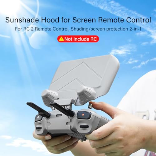 ZORBES® Screen Sun Visor Protection Case For Mini 4 Pro Rc,Anti-Glare Sunshade For Remote Controller With Control Handle Cover Anti-Scratch Screen Protector For Dji Mini 4 Pro Rc,Not Include Rc,Grey ZORBES® Screen Sun Visor Protection Case For Mini 4 Pro Rc,Anti-Glare Sunshade For Remote Controller With Control Handle Cover Anti-Scratch Screen Protector For Dji Mini 4 Pro Rc,Not Include Rc,Grey